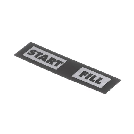 American Dish Service DECAL, START-FILL 089-9237